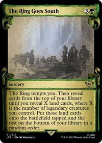 The Ring Goes South (Showcase Scrolls) (637) [Universes Beyond: The Lord of the Rings: Tales of Middle-earth]