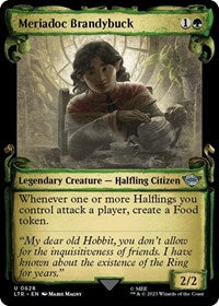 Meriadoc Brandybuck (Showcase Scrolls) (628) [Universes Beyond: The Lord of the Rings: Tales of Middle-earth]