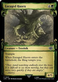 Enraged Huorn (Showcase Scrolls) (613) [Universes Beyond: The Lord of the Rings: Tales of Middle-earth]