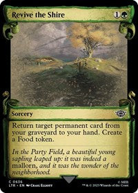 Revive the Shire (Showcase Scrolls) (636) [Universes Beyond: The Lord of the Rings: Tales of Middle-earth]