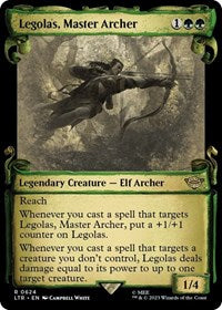 Legolas, Master Archer (Showcase Scrolls) (624) [Universes Beyond: The Lord of the Rings: Tales of Middle-earth]