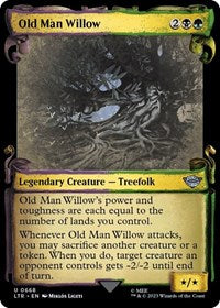 Old Man Willow (Showcase Scrolls) (668) [Universes Beyond: The Lord of the Rings: Tales of Middle-earth]