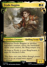 Frodo Baggins (Showcase Scrolls) (656) [Universes Beyond: The Lord of the Rings: Tales of Middle-earth]