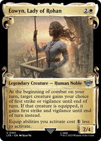 Eowyn, Lady of Rohan (Showcase Scrolls) (461) [Universes Beyond: The Lord of the Rings: Tales of Middle-earth]