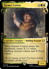 Farmer Cotton (Showcase Scrolls) (459) [Commander: The Lord of the Rings: Tales of Middle-earth]