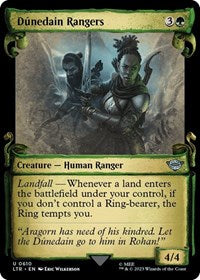 Dunedain Rangers (Showcase Scrolls) (610) [Universes Beyond: The Lord of the Rings: Tales of Middle-earth]
