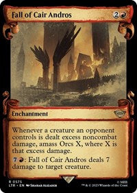 Fall of Cair Andros (Showcase Scrolls) (575) [Universes Beyond: The Lord of the Rings: Tales of Middle-earth]