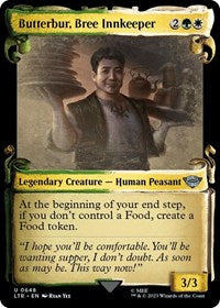 Butterbur, Bree Innkeeper (Showcase Scrolls) (648) [Universes Beyond: The Lord of the Rings: Tales of Middle-earth]