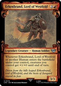 Erkenbrand, Lord of Westfold (Showcase Scrolls) (574) [Universes Beyond: The Lord of the Rings: Tales of Middle-earth]