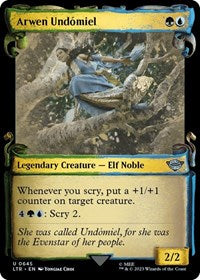 Arwen Undomiel (Showcase Scrolls) (645) [Universes Beyond: The Lord of the Rings: Tales of Middle-earth]