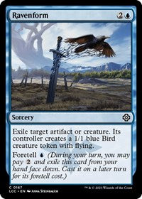 Ravenform (167) [Commander: The Lost Caverns of Ixalan]