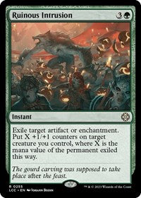 Ruinous Intrusion (255) [Commander: The Lost Caverns of Ixalan]
