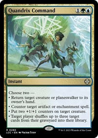 Quandrix Command (280) [Commander: The Lost Caverns of Ixalan]
