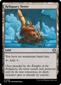 Reliquary Tower (348) [Commander: The Lost Caverns of Ixalan]
