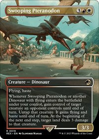 Swooping Pteranodon (Borderless) (19) [Universes Beyond: Jurassic World Collection]