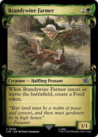 Brandywine Farmer (Showcase Scrolls) (606) [Universes Beyond: The Lord of the Rings: Tales of Middle-earth]