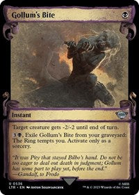 Gollum's Bite (Showcase Scrolls) (536) [Universes Beyond: The Lord of the Rings: Tales of Middle-earth]