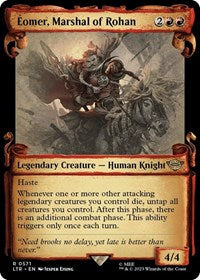 Eomer, Marshal of Rohan (Showcase Scrolls) (571) [Universes Beyond: The Lord of the Rings: Tales of Middle-earth]