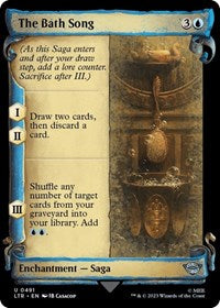 The Bath Song (Showcase Scrolls) (491) [Universes Beyond: The Lord of the Rings: Tales of Middle-earth]