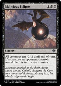 Malicious Eclipse (111) [The Lost Caverns of Ixalan]