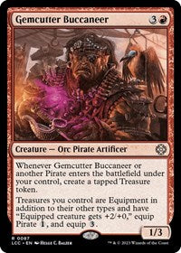Gemcutter Buccaneer (87) [Commander: The Lost Caverns of Ixalan]