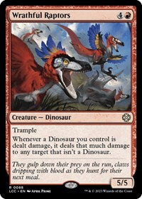 Wrathful Raptors (88) [Commander: The Lost Caverns of Ixalan]