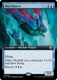 Mist Dancer (Extended Art) (44) [Commander: The Lost Caverns of Ixalan]