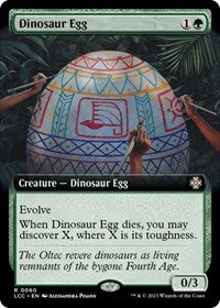Dinosaur Egg (Extended Art) (60) [Commander: The Lost Caverns of Ixalan]