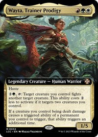 Wayta, Trainer Prodigy (Extended Art) (32) [Commander: The Lost Caverns of Ixalan]