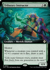 Tributary Instructor (Extended Art) (64) [Commander: The Lost Caverns of Ixalan]