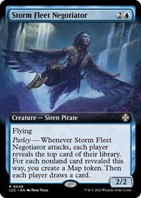 Storm Fleet Negotiator (Extended Art) (46) [Commander: The Lost Caverns of Ixalan]
