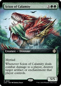 Scion of Calamity (Extended Art) (61) [Commander: The Lost Caverns of Ixalan]