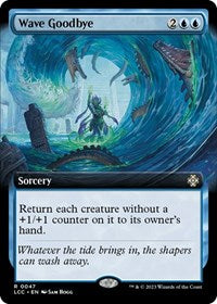 Wave Goodbye (Extended Art) (47) [Commander: The Lost Caverns of Ixalan]
