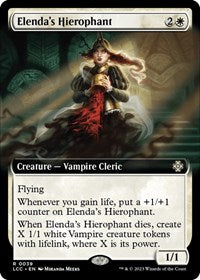 Elenda's Hierophant (Extended Art) (39) [Commander: The Lost Caverns of Ixalan]