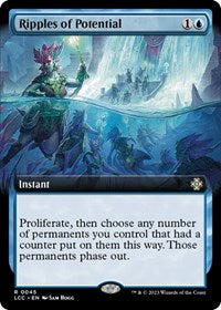 Ripples of Potential (Extended Art) (45) [Commander: The Lost Caverns of Ixalan]
