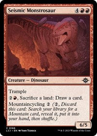 Seismic Monstrosaur (166) [The Lost Caverns of Ixalan]