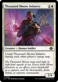 Thousand Moons Infantry (38) [The Lost Caverns of Ixalan]
