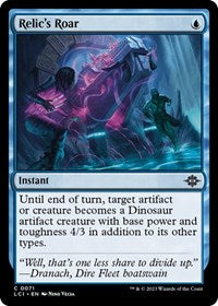 Relic's Roar (71) [The Lost Caverns of Ixalan]