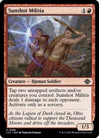 Sunshot Militia (168) [The Lost Caverns of Ixalan]