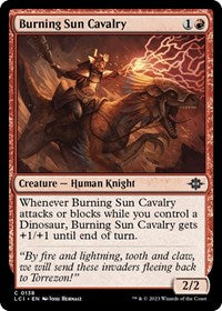 Burning Sun Cavalry (138) [The Lost Caverns of Ixalan]