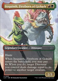 Itzquinth, Firstborn of Gishath (Borderless) (331) [The Lost Caverns of Ixalan]