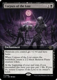 Corpses of the Lost (Extended Art) (366) [The Lost Caverns of Ixalan]
