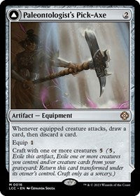Paleontologist's Pick-Axe (16) [Commander: The Lost Caverns of Ixalan]