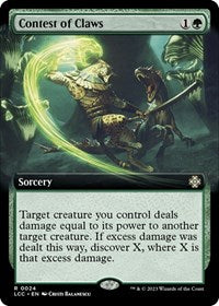 Contest of Claws (Extended Art) (24) [Commander: The Lost Caverns of Ixalan]