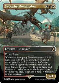 Swooping Pteranodon (Borderless) (Emblem) (44) [Universes Beyond: Jurassic World Collection]