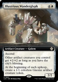 Illustrious Wanderglyph (Extended Art) (21) [Commander: The Lost Caverns of Ixalan]