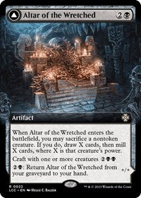 Altar of the Wretched (Extended Art) (22) [Commander: The Lost Caverns of Ixalan]