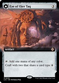 Eye of Ojer Taq (Extended Art) (35) [Commander: The Lost Caverns of Ixalan]