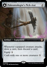 Paleontologist's Pick-Axe (Extended Art) (36) [Commander: The Lost Caverns of Ixalan]