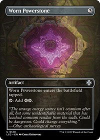 Worn Powerstone (Borderless) (120) [Commander: The Lost Caverns of Ixalan]